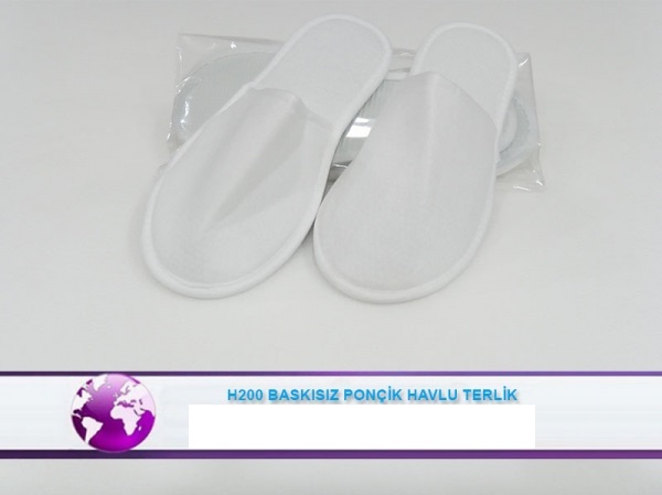 Ekonomik Ponçik Havlu Terlik H200